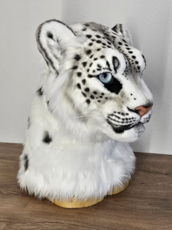 Snow leopard fursuit head - Image 8