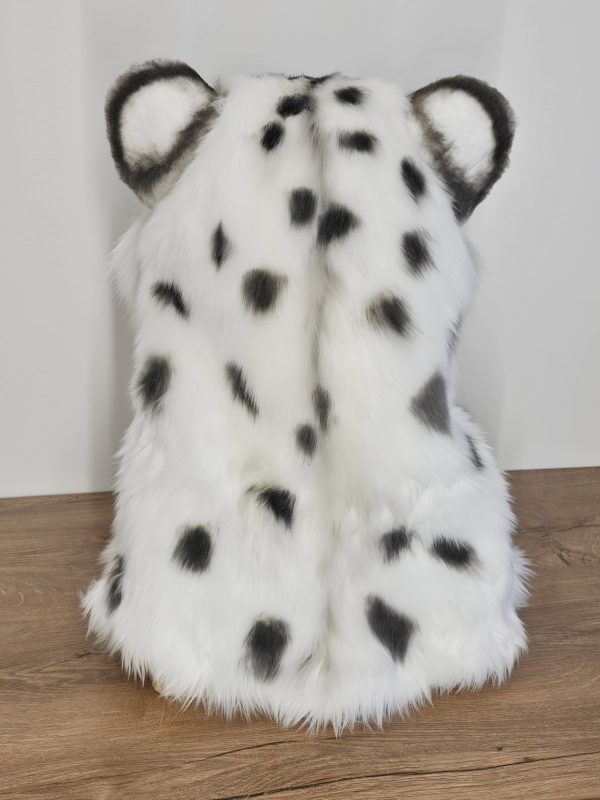 Snow leopard fursuit head - Image 9