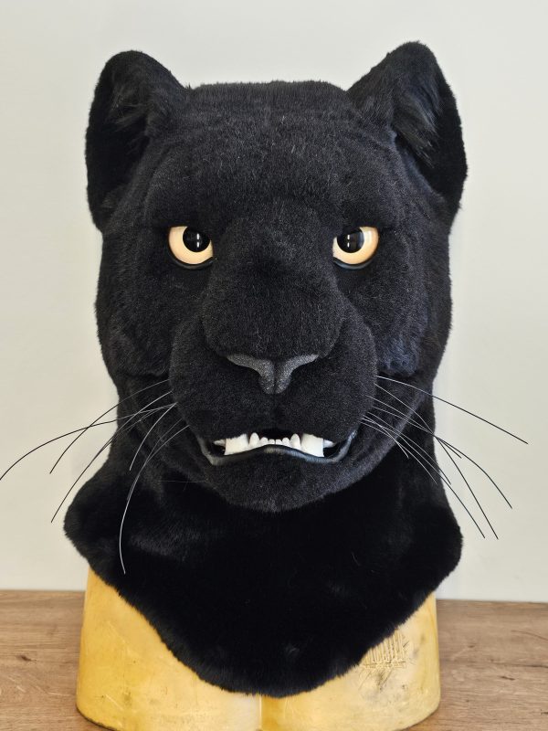 Black panther fursuit head - Image 10