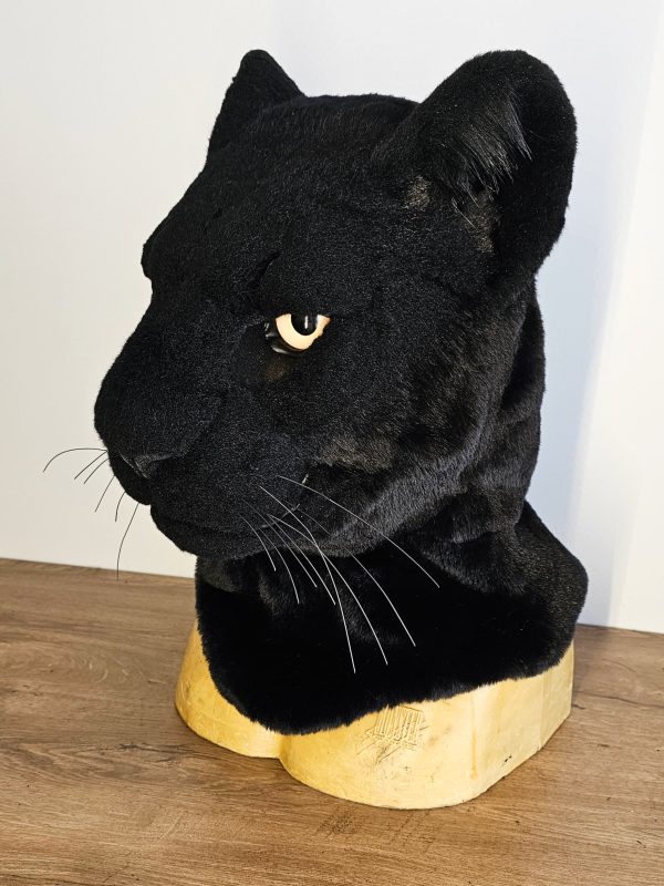 Black panther fursuit head - Image 9