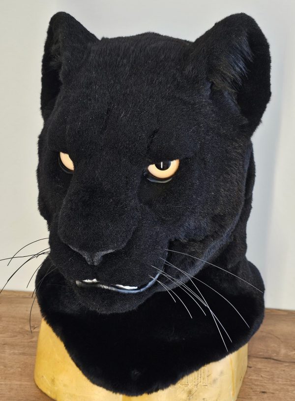 Black panther fursuit head