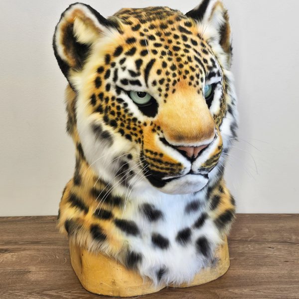 Leopard fursuit head